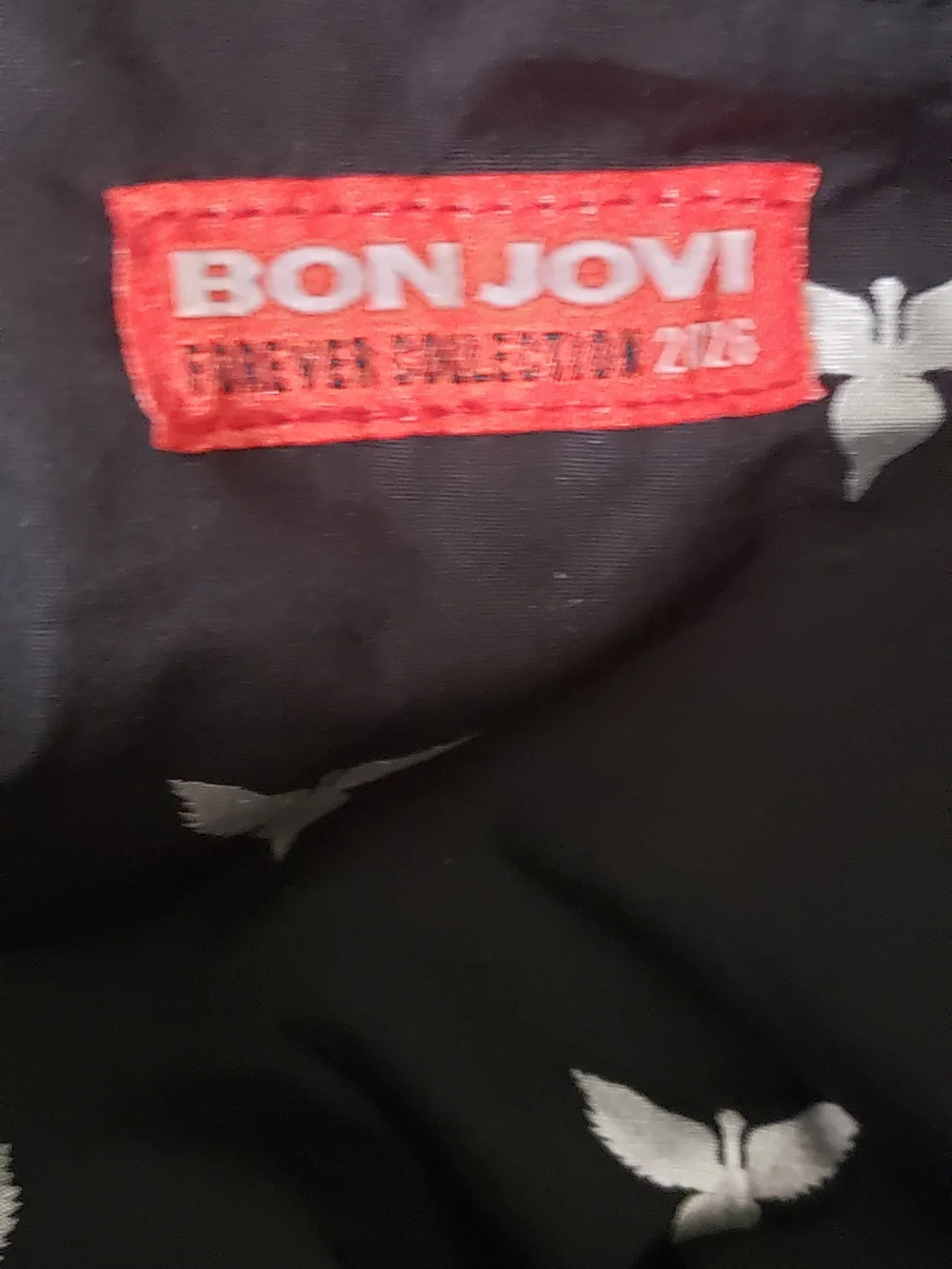 Bon Jovi Black Duffel Bag - 'Forever Collection 2026
